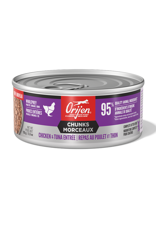 Chunks & Shreds, Chicken & Tuna Recipe for Kittens